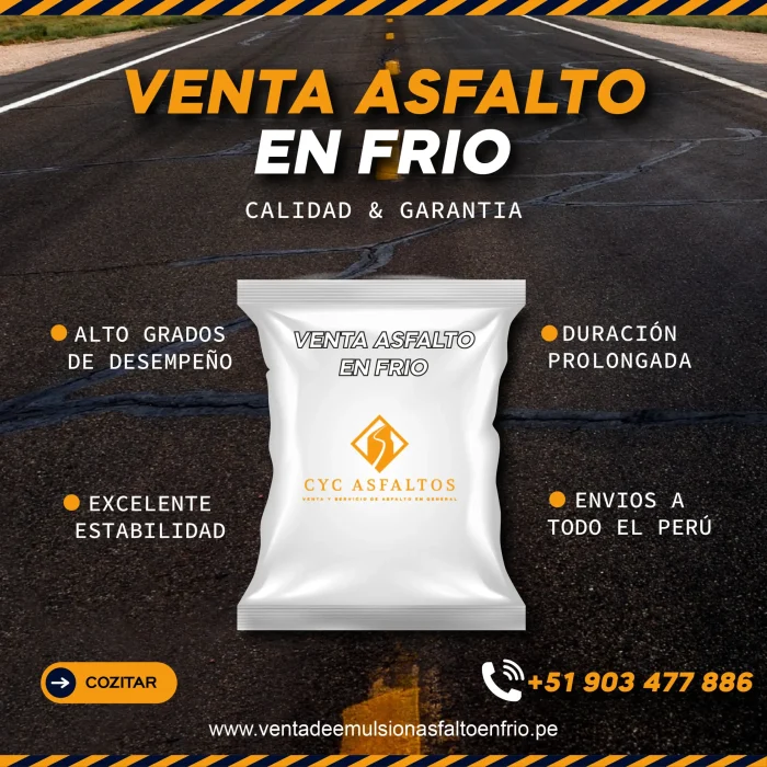 ASFALTO EN FRIO