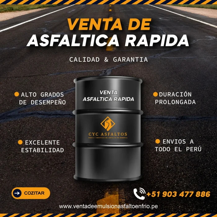 VENTA ASFALTICA RAPIDA