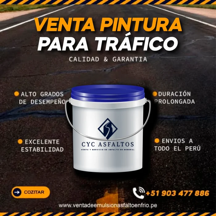 Venta de Pintura para Trafico en Lima
